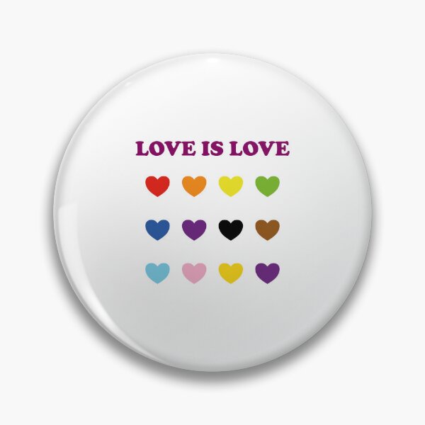 Item preview, Love is Love Rainbow Hearts  designed and sold by Inspirationmotivation.