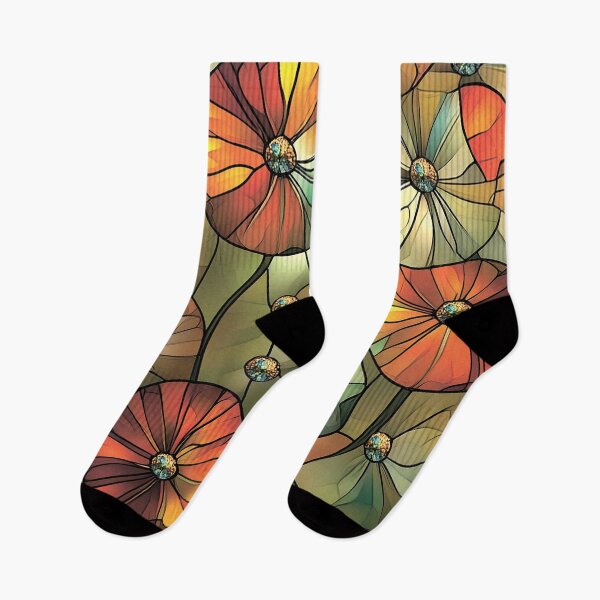 Item preview, Glass flowers. Floral pattern. designed and sold by MagelliShop.