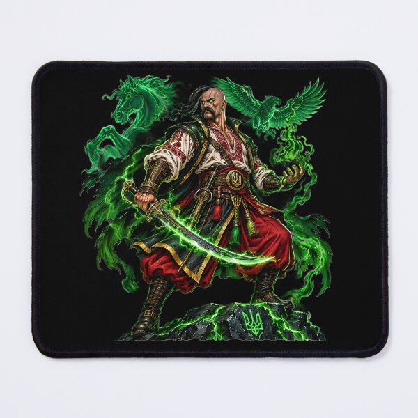 Item preview, Legendary Cossack Kharakternyk Dark Fantasy Magic designed and sold by ValhallaHub.
