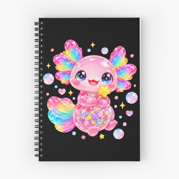 Item preview, Gummy Jelly Axolotl - Cute 3D Candy Aesthetic Rainbow Kawaii designed and sold by littleblued.