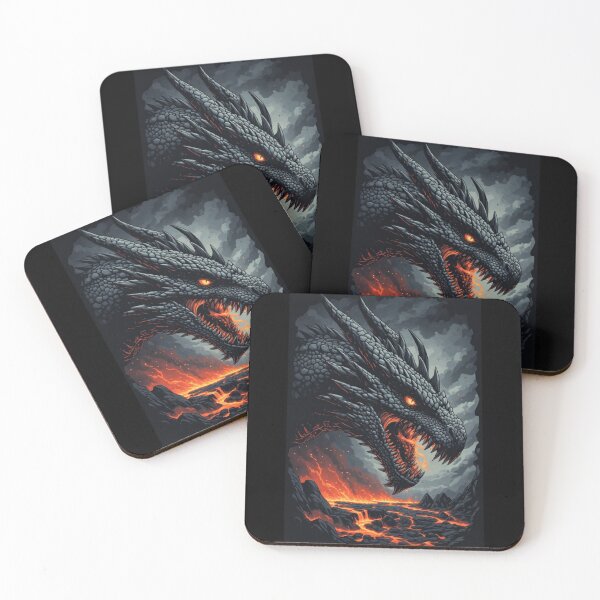 Item preview, Fury of the black dragon in the volcano designed and sold by KinoDesign.