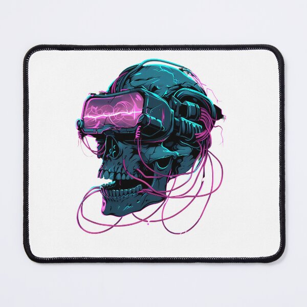Item preview, VR Cyber Skull – Virtual Reality Cyberpunk designed and sold by Artdavesalzburg.