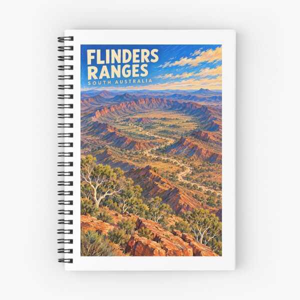 Item preview, Flinders Ranges - Australia designed and sold by GoodOldVintage.
