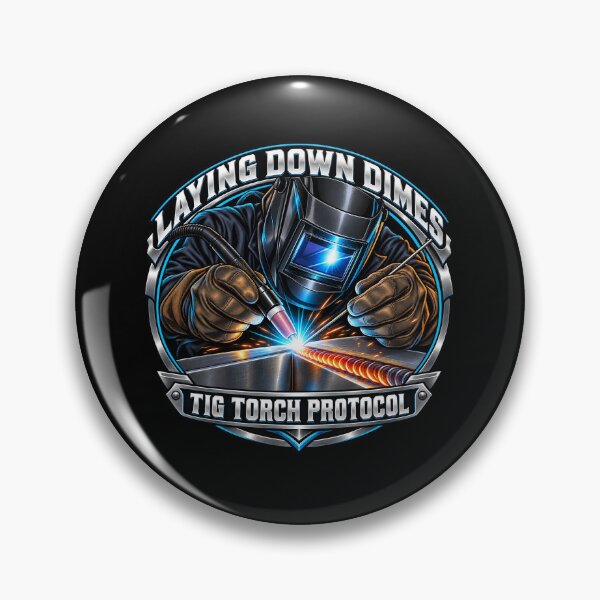 Item preview, Welder Laying Down Dimes TIG Welding Graphic designed and sold by lamiarte.