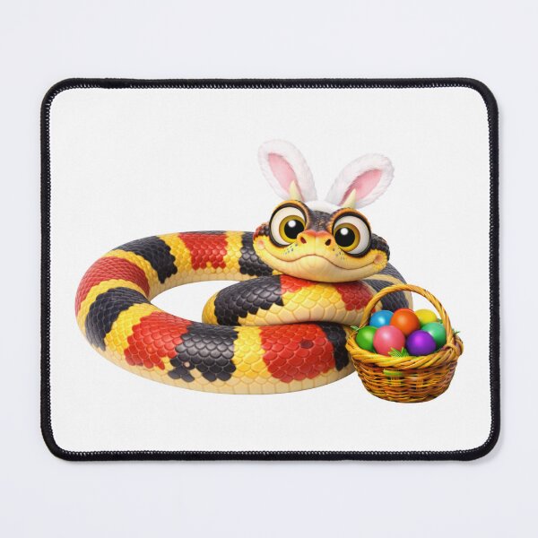 Item preview, Cheerful Coral Snake Easter designed and sold by Sillytoe.