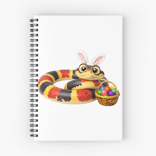 Item preview, Cheerful Coral Snake Easter designed and sold by Sillytoe.
