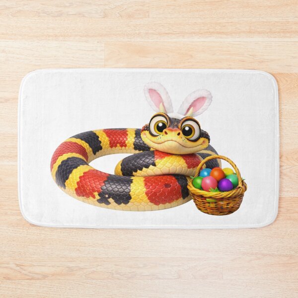 Item preview, Cheerful Coral Snake Easter designed and sold by Sillytoe.