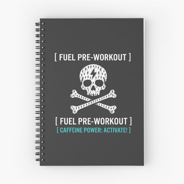 Item preview, Fuel Pre-Workout - Caffeine Power Activate Skull Graphic Design designed and sold by Magnonidesign.