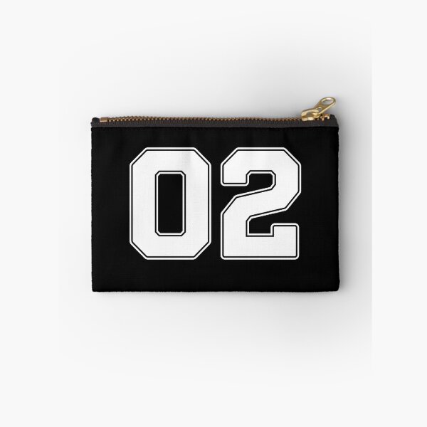 Artikelvorschau, 02 | Trikotnummer 02 | Shirtnummer 02 (Weiß) entworfen und verkauft von STUDIO-72.
