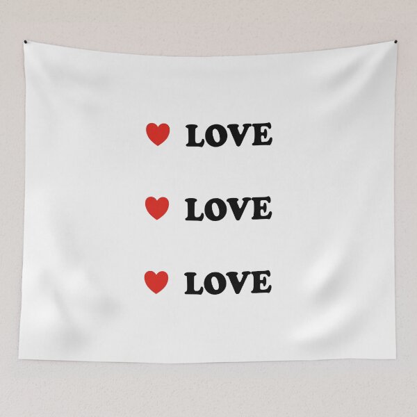 Item preview, Love love love red hearts designed and sold by Inspirationmotivation.