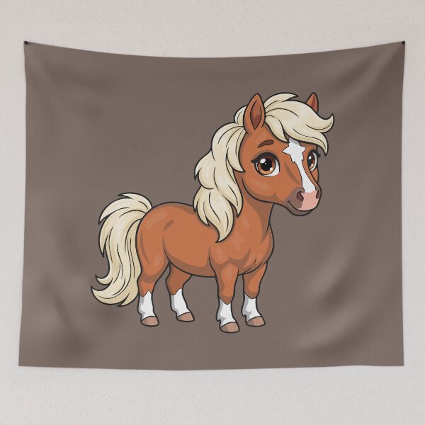 Item preview, A chibi-style drawing of the Aenos Horse designed and sold by Cheval-de-coeur.
