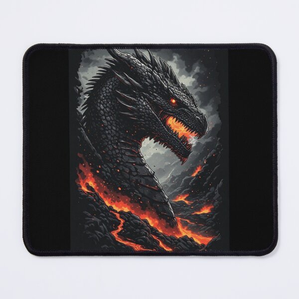 Item preview, Awakening of the black lava dragon designed and sold by KinoDesign.