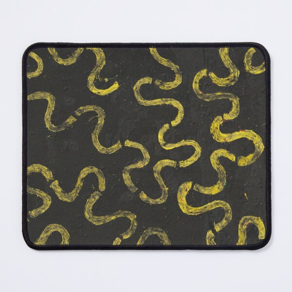 Item preview, Grattage letter S abstract pattern designed and sold by Kendica.