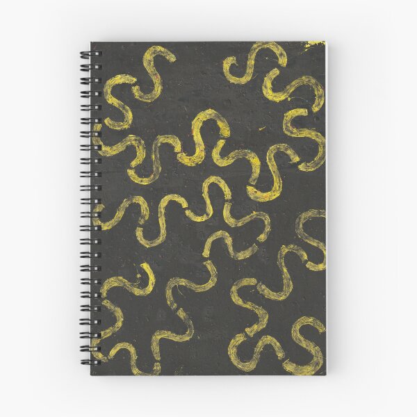 Item preview, Grattage letter S abstract pattern designed and sold by Kendica.