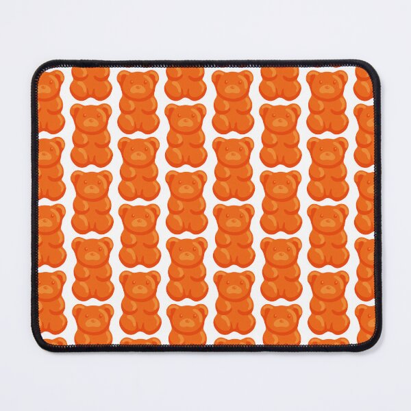 Item preview, Orange Gummy Bear Sweet Illustration designed and sold by The Home Of Pink Peach.