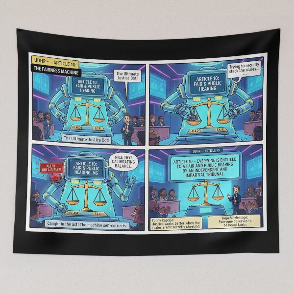 Item preview, Justice in the digital age: Fair negotiation designed and sold by Mianku | Für das Leben.