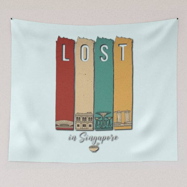 Item preview, Lost in Singapore designed and sold by Aise06.