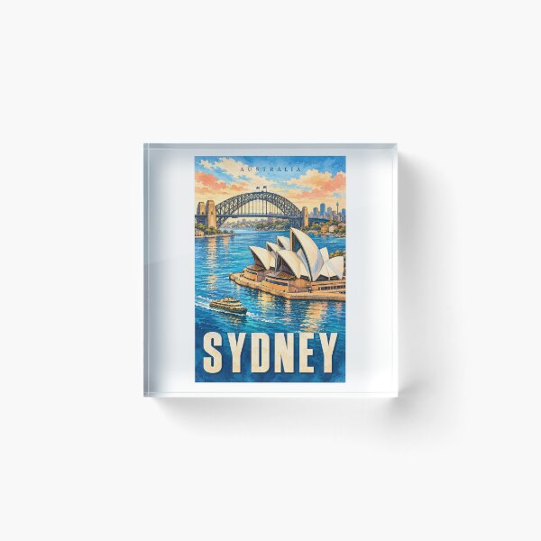 Item preview, Sydney - Australia designed and sold by GoodOldVintage.