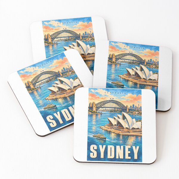 Item preview, Sydney - Australia designed and sold by GoodOldVintage.