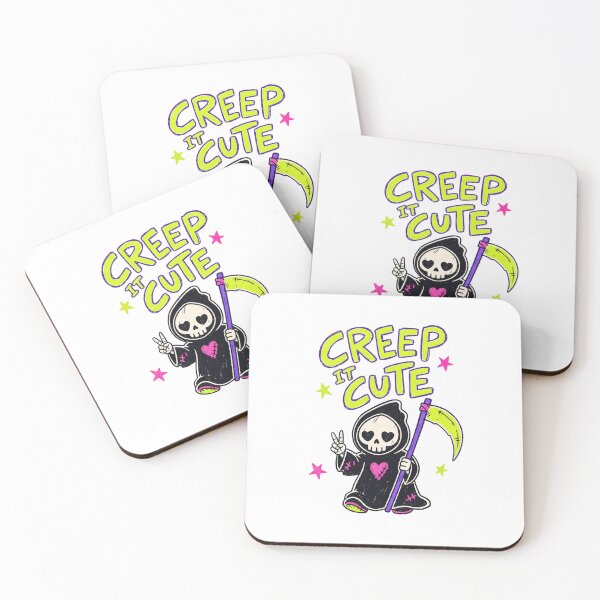 Item preview, Creep It Cute Grim Reaper Pastel Goth Halloween designed and sold by Modern Antique Atelier .