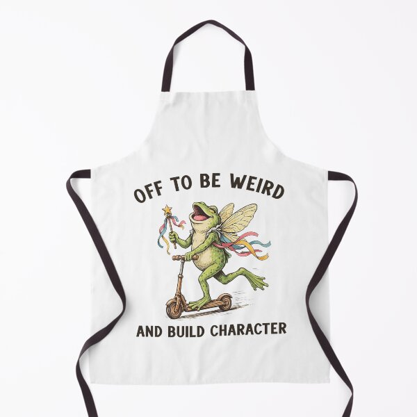 Item preview, Off to be Weird and Build Character Frog Meme designed and sold by studio-ssaam.