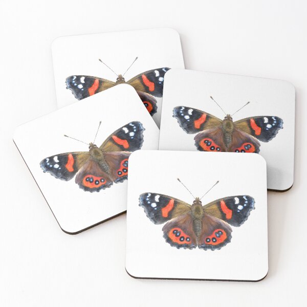 Item preview, New Zealand red admiral (Vanessa gonerilla) designed and sold by HOMETOWN86.