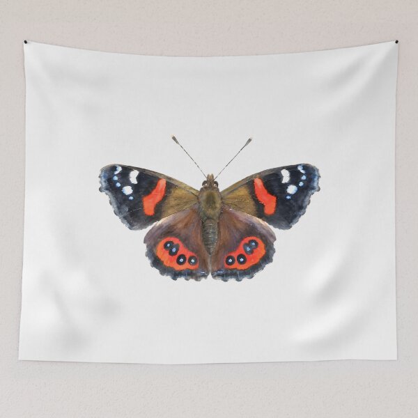 Item preview, New Zealand red admiral (Vanessa gonerilla) designed and sold by HOMETOWN86.