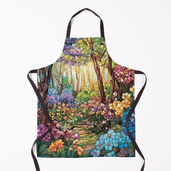 Item preview, Colorful flowers in the forest. designed and sold by MagelliShop.