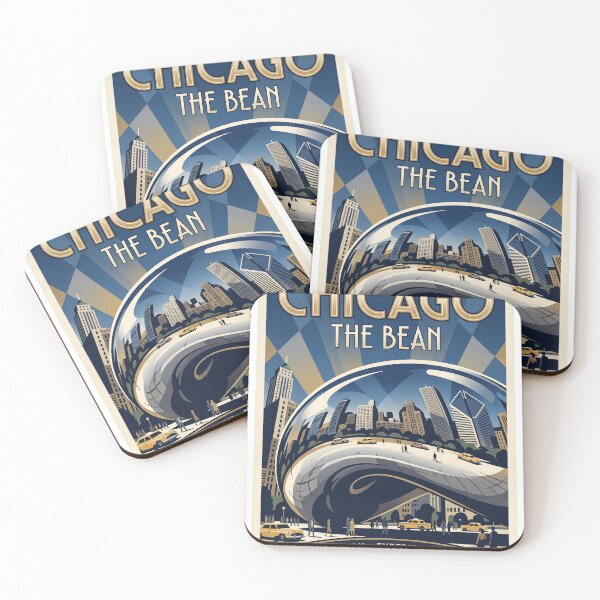Item preview, The Bean — Millennium Park, Experience the Iconic Reflection of the Windy City designed and sold by Bad-Decisions-Designs.