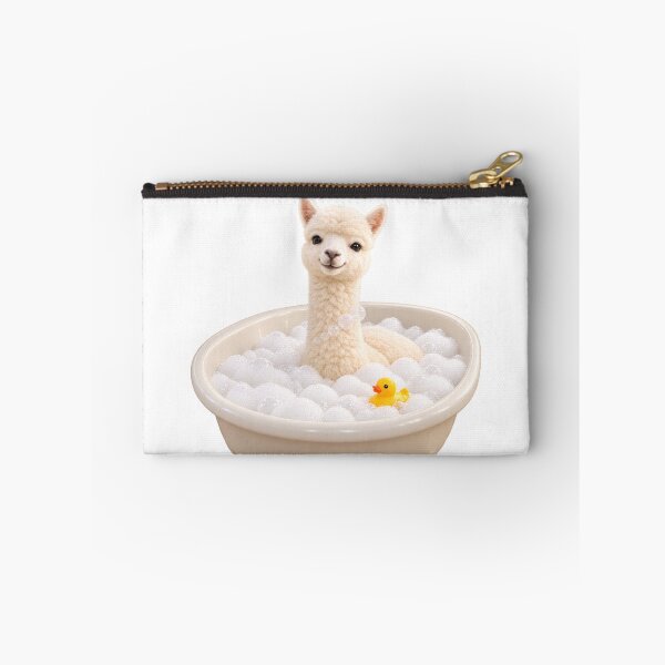 Item preview, Relaxing White Alpaca Bathtub designed and sold by Sillytoe.