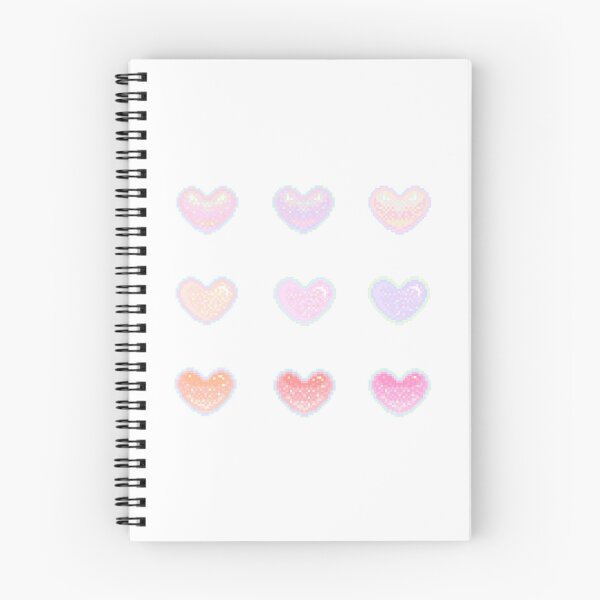 Item preview, Pastel Pixel Heart Sticker Pack (Set of 3x3) designed and sold by EveKrystall.