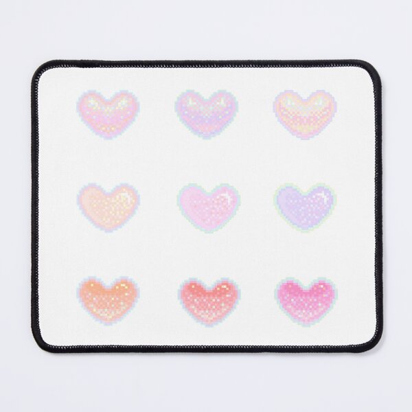 Item preview, Pastel Pixel Heart Sticker Pack (Set of 3x3) designed and sold by EveKrystall.