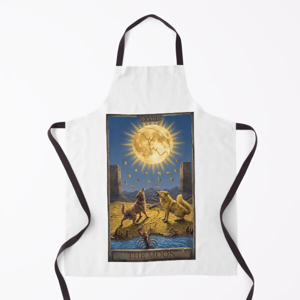Item preview, The Moon Tarot Card Illusion Intuition Mystery designed and sold by Ipek Morel.