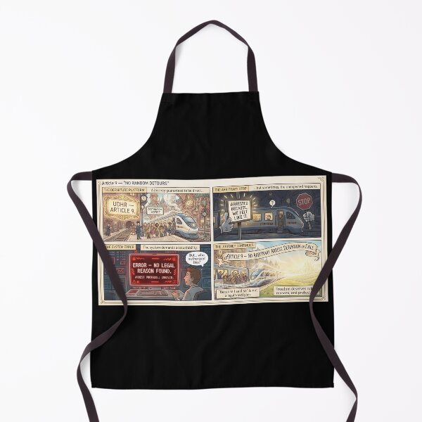 Item preview, Article 9 - No arbitrary detours designed and sold by Mianku | Für das Leben.