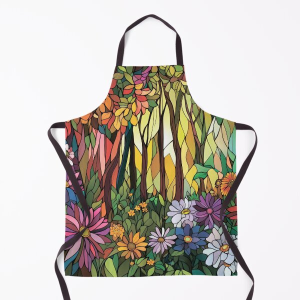 Item preview, Colorful flowers in the forest. designed and sold by MagelliShop.