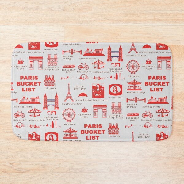 Item preview, Paris Bucket List designed and sold by Aise06.