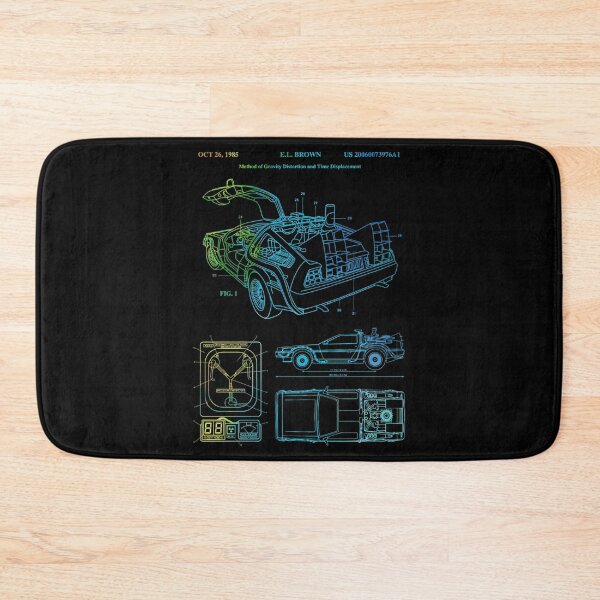 Item preview, Delorean Time Machine Patent designed and sold by raymons-tgerm.