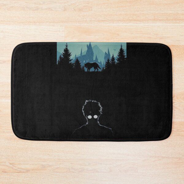 Item preview, Gothic Wizard Castle at Midnight, Dark Fantasy Silhouette Art designed and sold by sahbender.