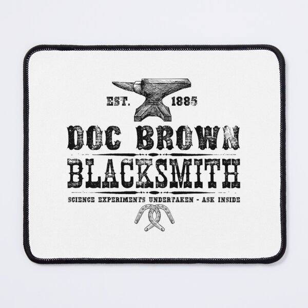 Item preview, Doc Brown Blacksmith - Back To The Future Inspired Design designed and sold by raymons-tgerm.