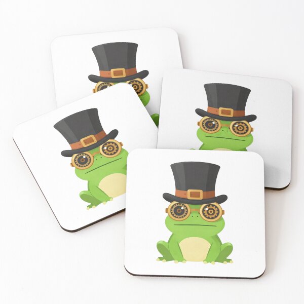 Item preview, Steampunk Gentleman Frog Top Hat designed and sold by Arc2020.