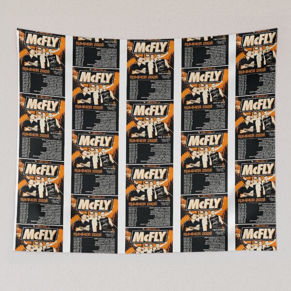 Item preview, Gira de verano de McFly 2026 designed and sold by raymons-tgerm.