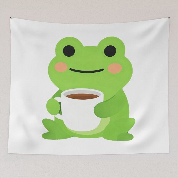 Item preview, Coffee Lover Frog Cute Mug designed and sold by Arc2020.