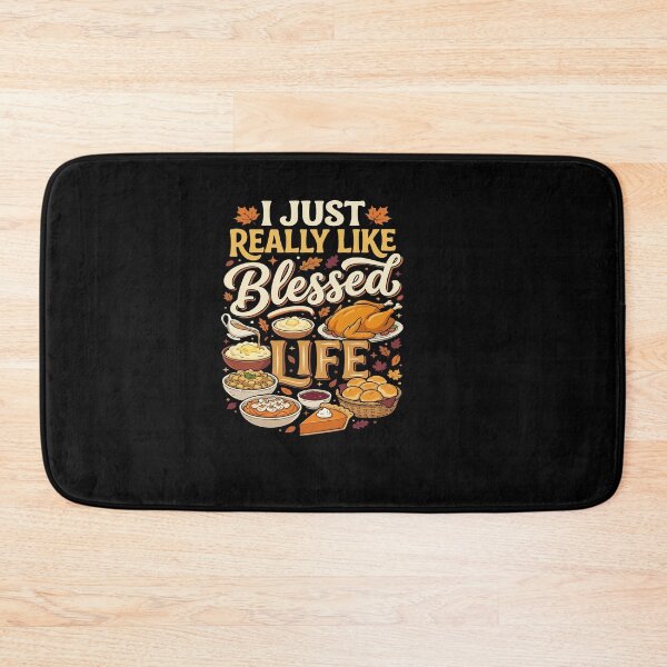 Item preview, Thanksgiving Blessed Life Fall Feast Gratitude designed and sold by AmeliaShirts.