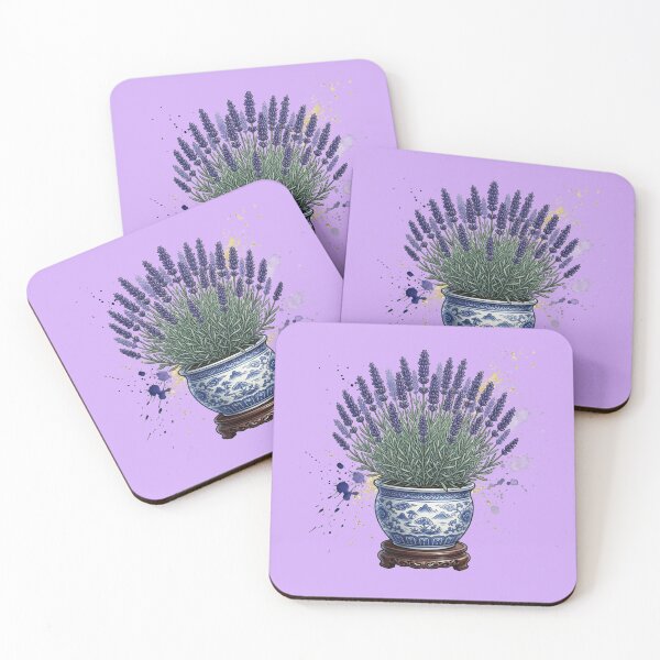Item preview, lavender designed and sold by Why Not Art.