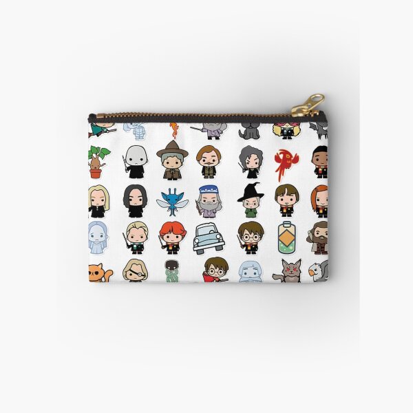 Item preview, Cute Halloween Wizard Sticker Bundle, Magical Creatures and Spooky Fantasy Characters designed and sold by sahbender.