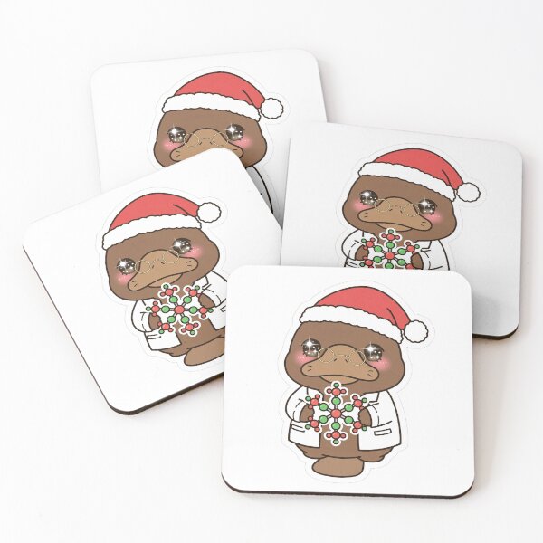 Item preview, Platypus Scientist Molecule Snowflake Christmas Lab designed and sold by Wildlife-Walk.