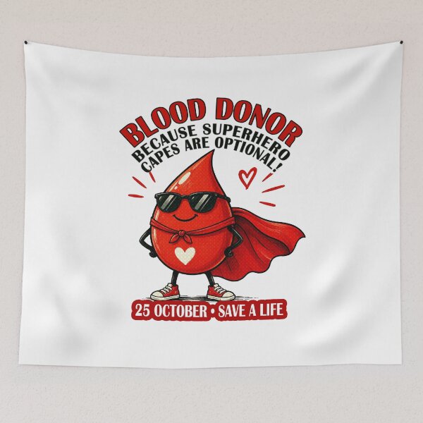 Item preview, Blood Donor designed and sold by MC Art Studio.