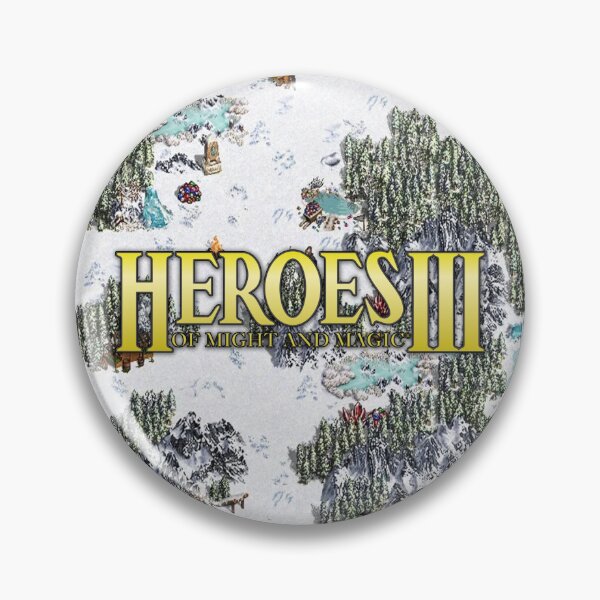 Item preview, Heroes Of Might And Magic III Snow Winter Logo designed and sold by DOS Games.