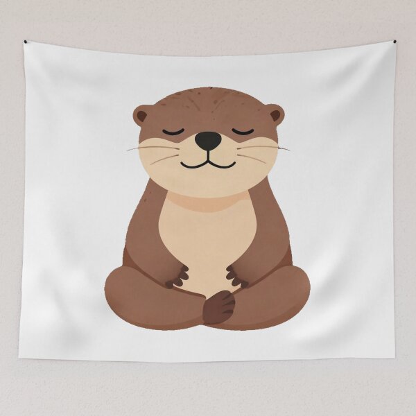 Item preview, Zen Meditating Otter designed and sold by Arc2020.