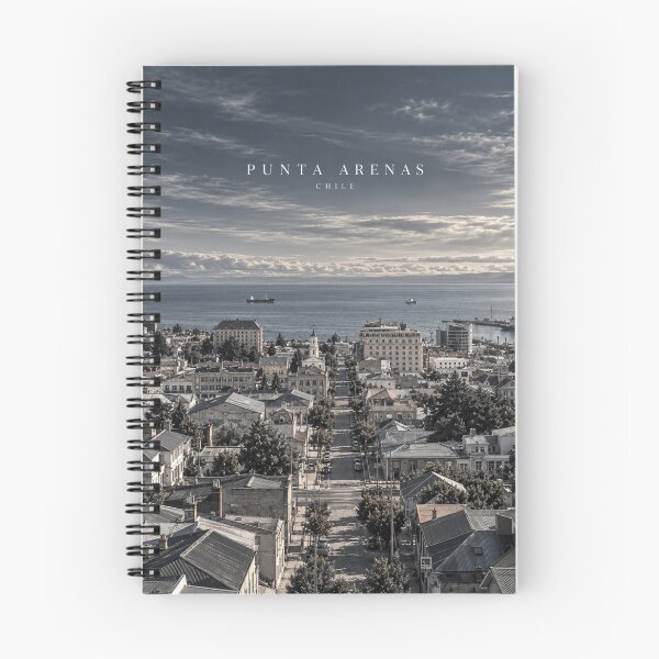 Item preview, Punta Arenas Cinematic Monochrome Patagonian Artwork designed and sold by MichaeIRellov.
